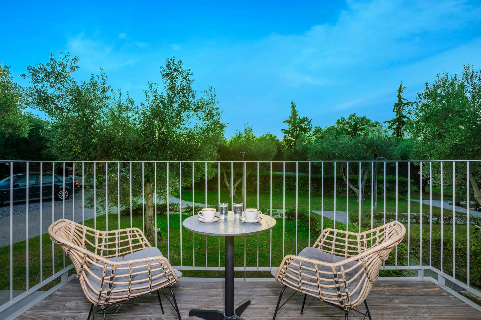 Tiara Holidays - Elies 33 Bio Retreat - Junior Suite Garden View - balcony